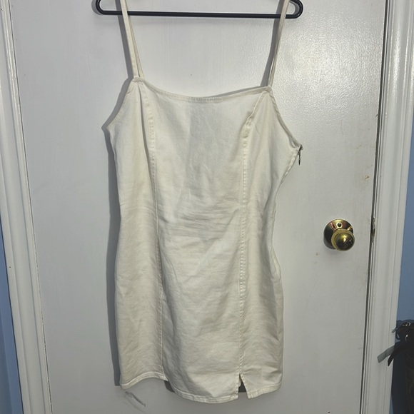 White denim dress - Picture 1 of 1